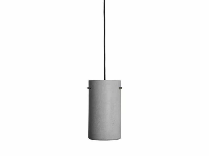 CYLINDRUS 125 - Concrete pendant lamp _ URBI et ORBI